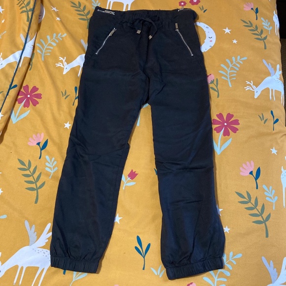 Soft joggers with zip detail - Picture 5 of 5